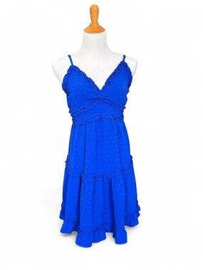 Lucky Brand Ruffle Polka Dot Sundress